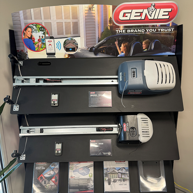 Showroom Genie Opener Display